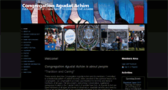 Desktop Screenshot of agudatachim.org